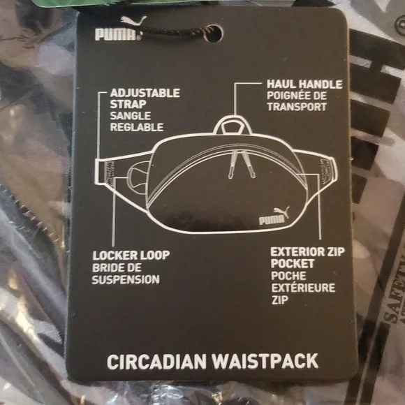 Puma Camouflage Circadian Waistbag Fanny Pack NWT - Picture 7 of 8